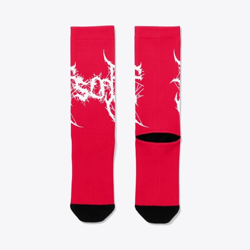 FSOF Death Metal Logo Socks